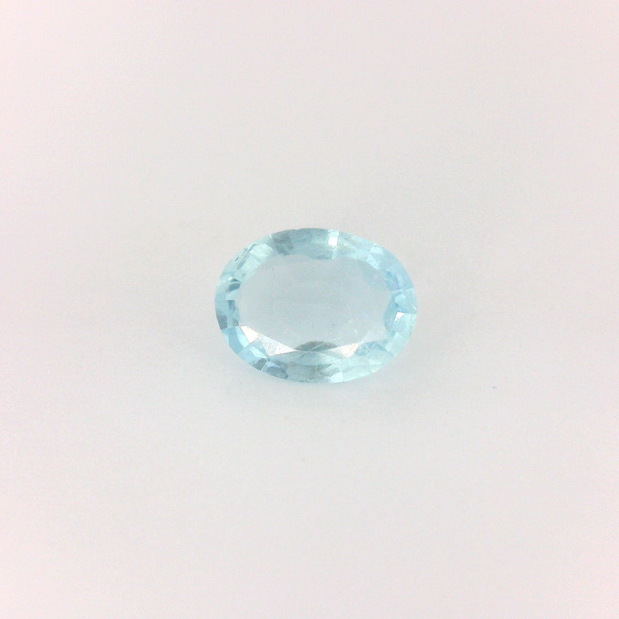 Oval Blue Aquamarine 1.03ct loose gemstone