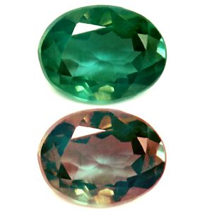 Oval Green Alexandrite 0.32ct loose gemstone