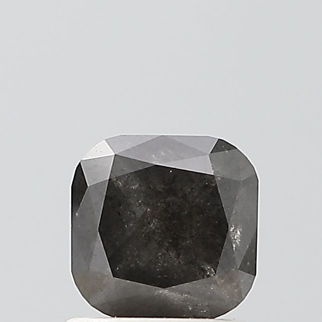 Cushion Salt And Pepper Natural Diamond 1.36ct VVS2 loose diamond