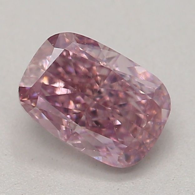 Cushion Fancy Purple Pink Natural Diamond 0.35ct VS2 loose diamond