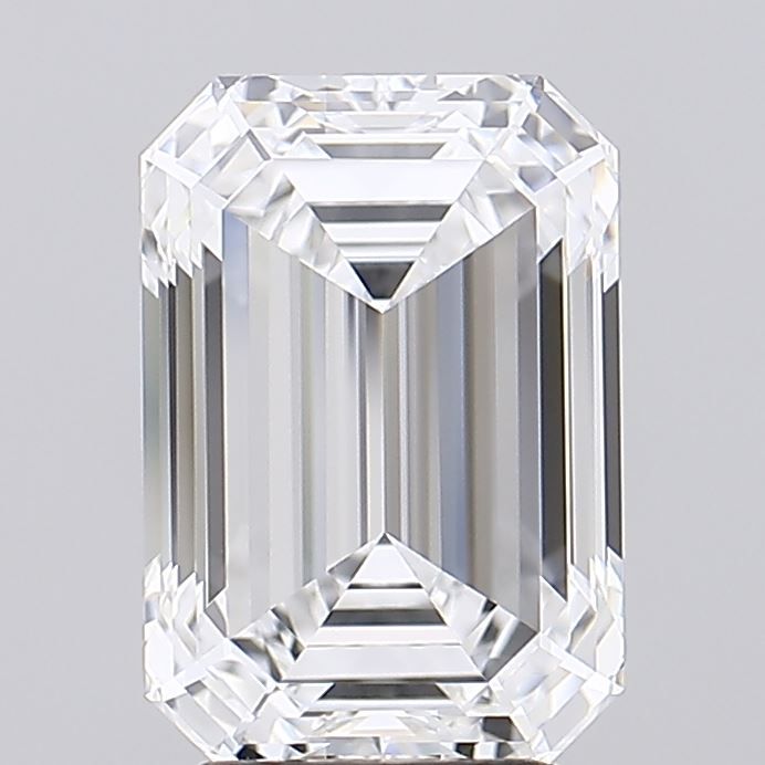 Emerald Lab-Grown Diamond 3.90ct D IF