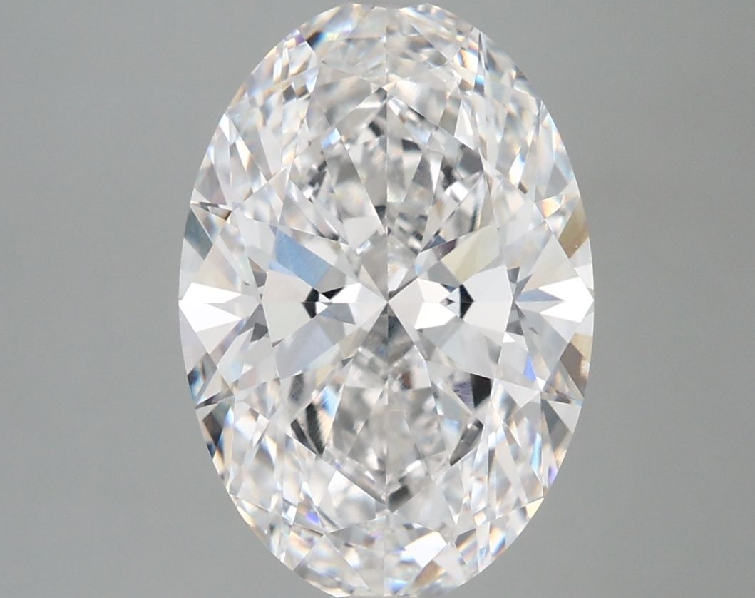 Oval Lab-Grown Diamond 3.70ct D VVS1