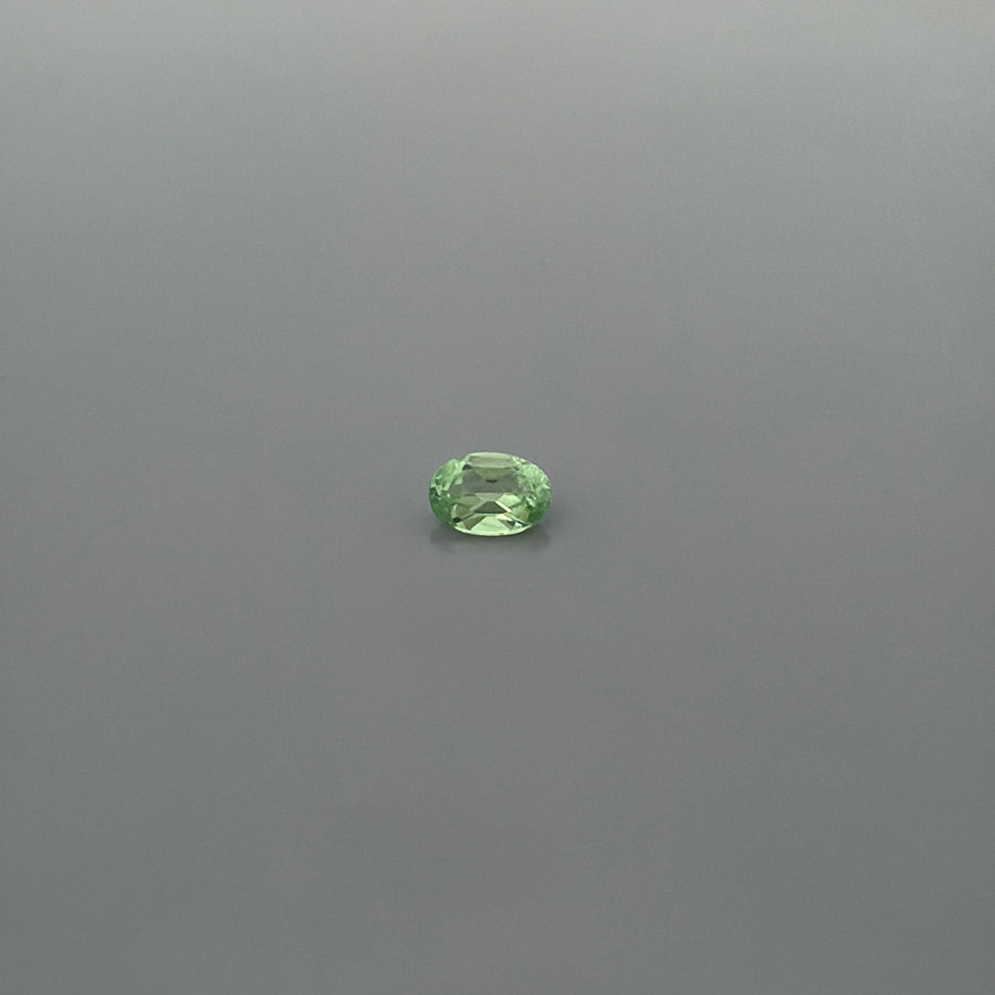 Oval Green Garnet 0.49ct loose gemstone