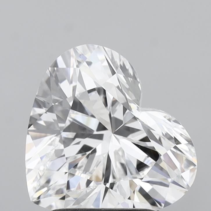 Heart Lab-Grown Diamond 2.02ct D VVS1