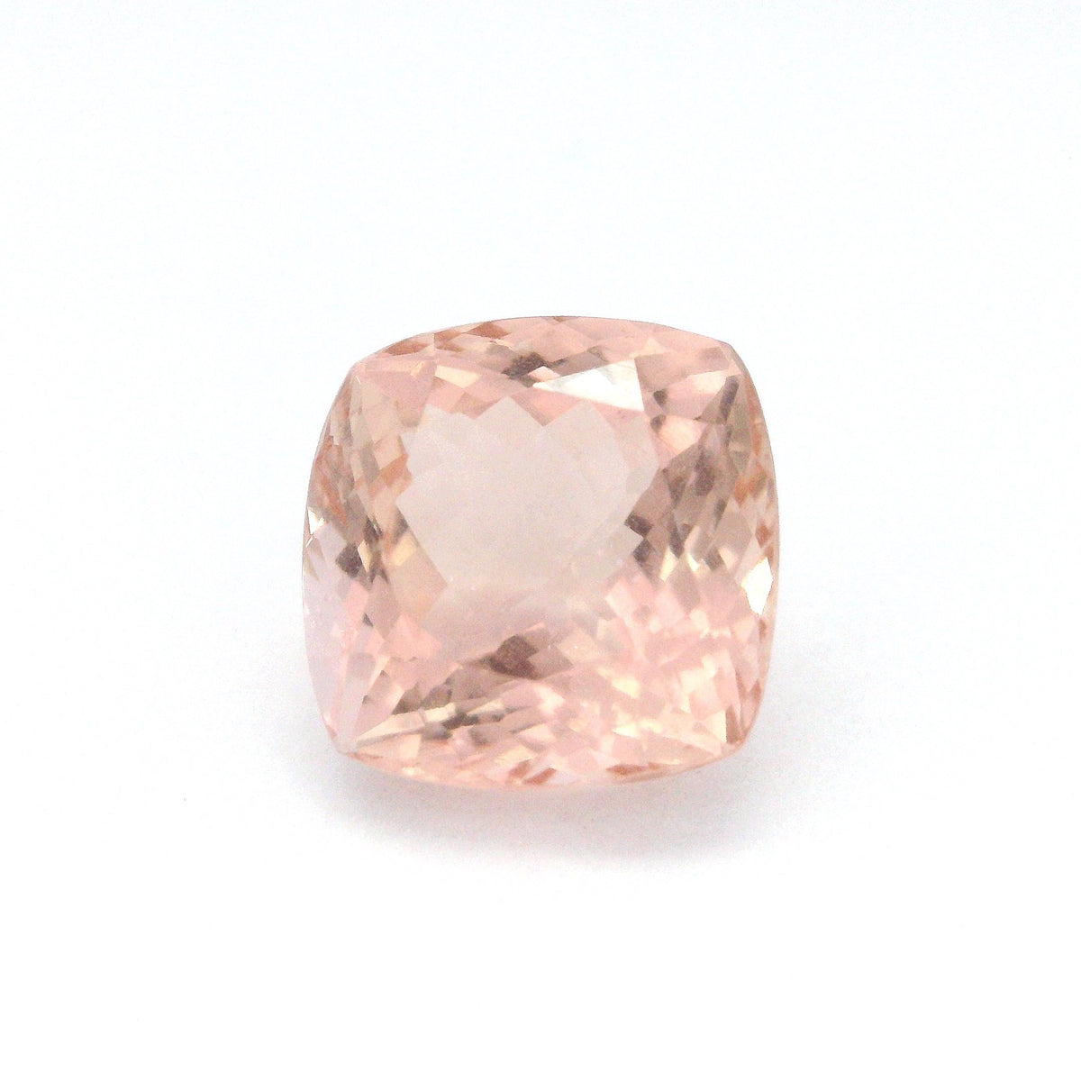 Cushion Pink Morganite 6.61ct loose gemstone