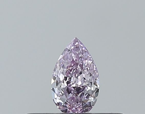 Pear Fancy Pink Purple Natural Diamond 0.15ct VS2 loose diamond