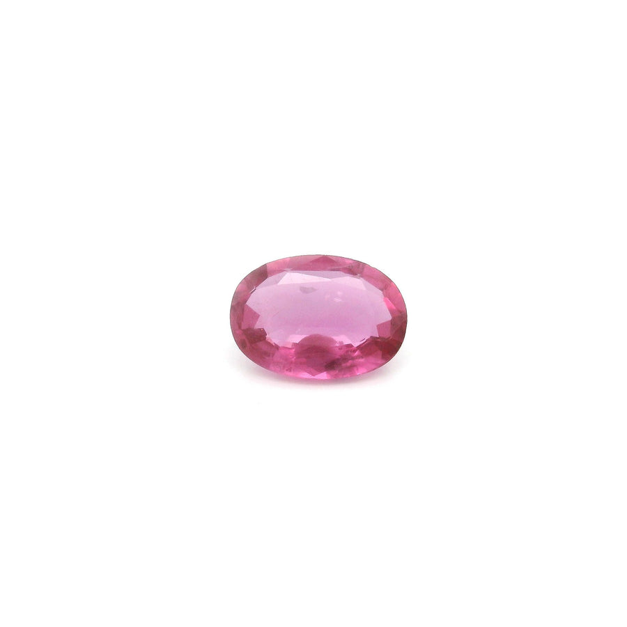Oval Red Ruby 0.89ct loose gemstone