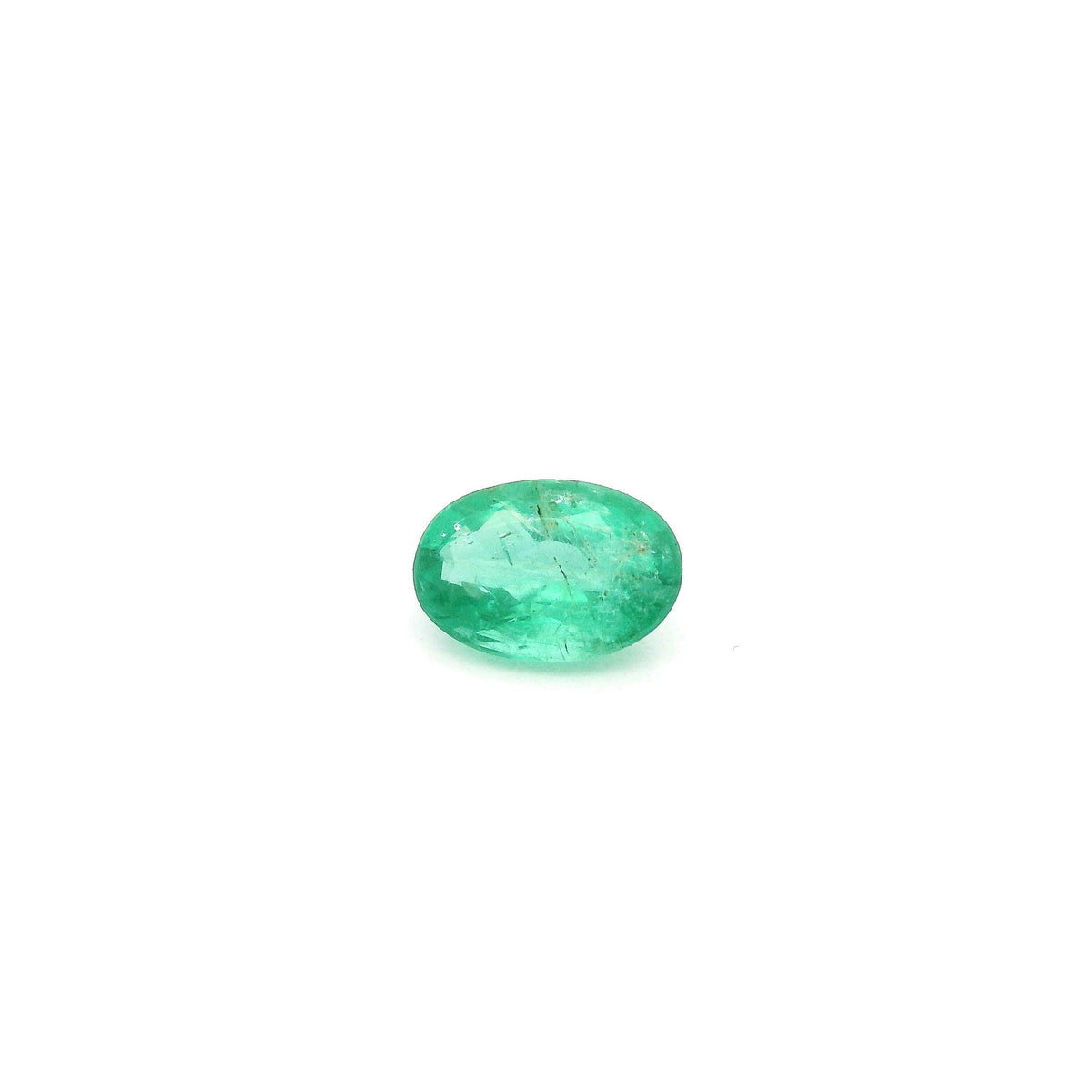 Oval Green Emerald 0.48ct loose gemstone