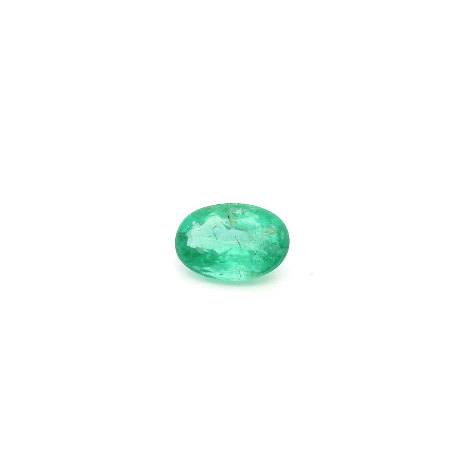 Oval Green Emerald 0.48ct loose gemstone