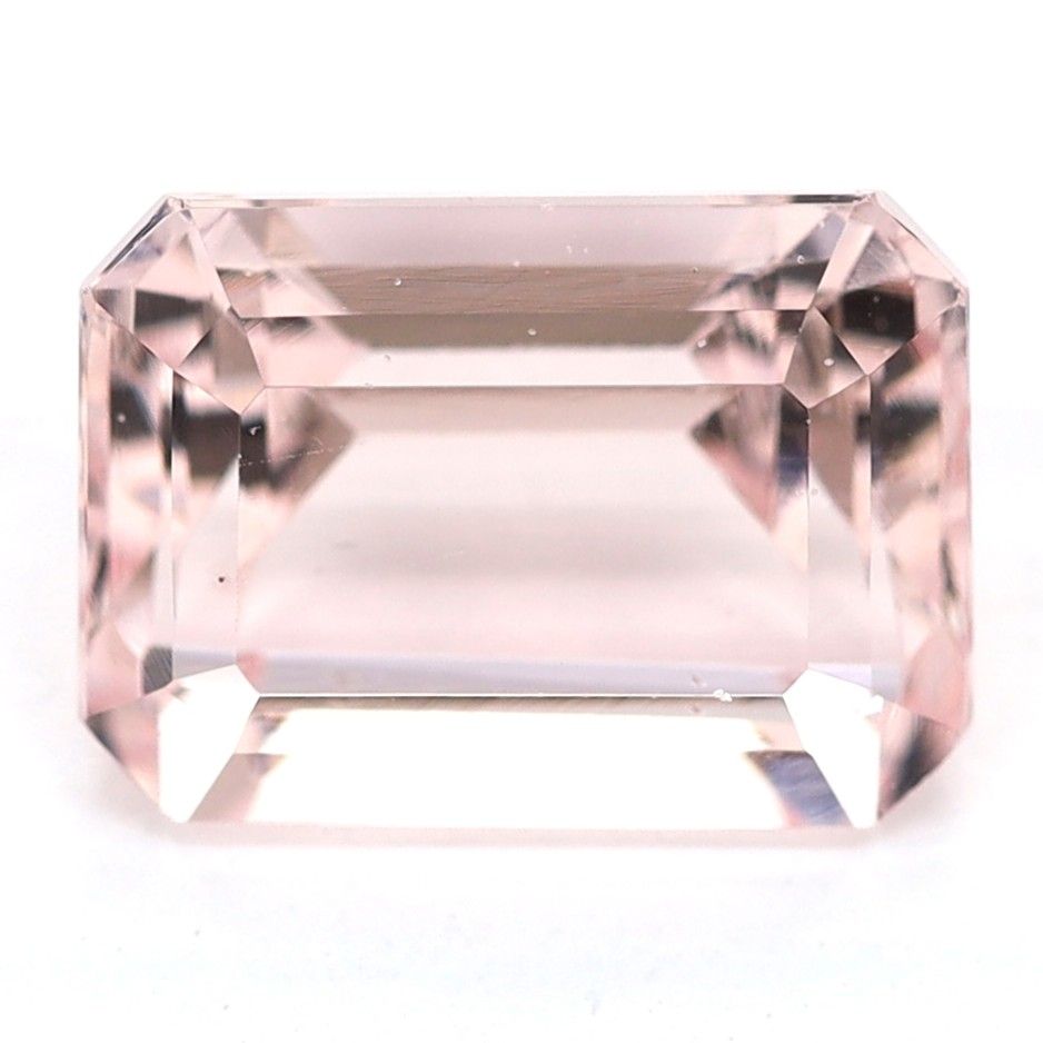 Emerald Pink Morganite 1.78ct loose gemstone