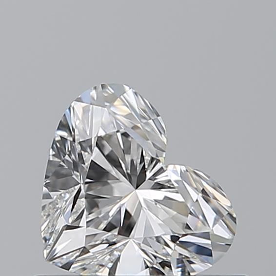 Heart Natural Diamond 0.51ct F VVS1