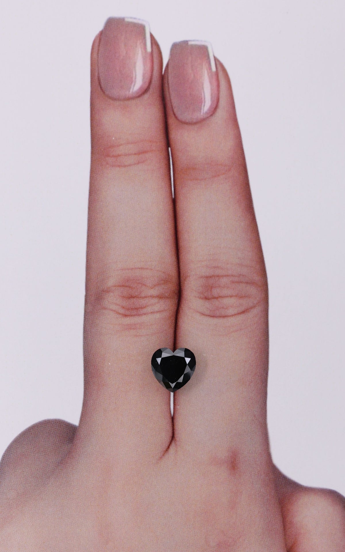 Heart Black Natural Diamond 1.82ct loose diamond