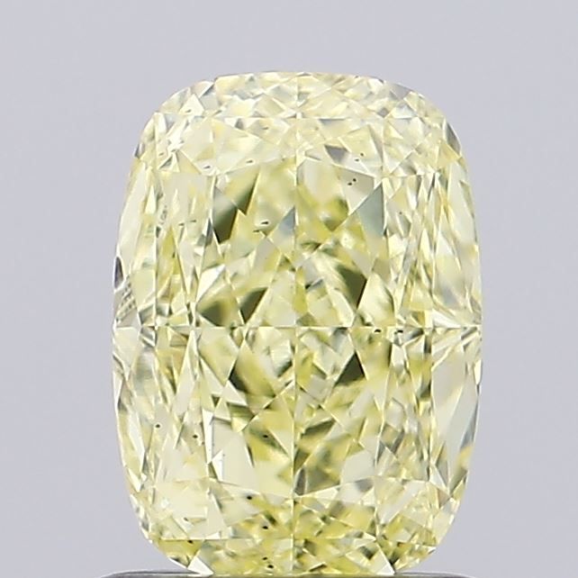 Cushion Fancy Yellow Lab-grown Diamond 1.06ct VS1 loose diamond