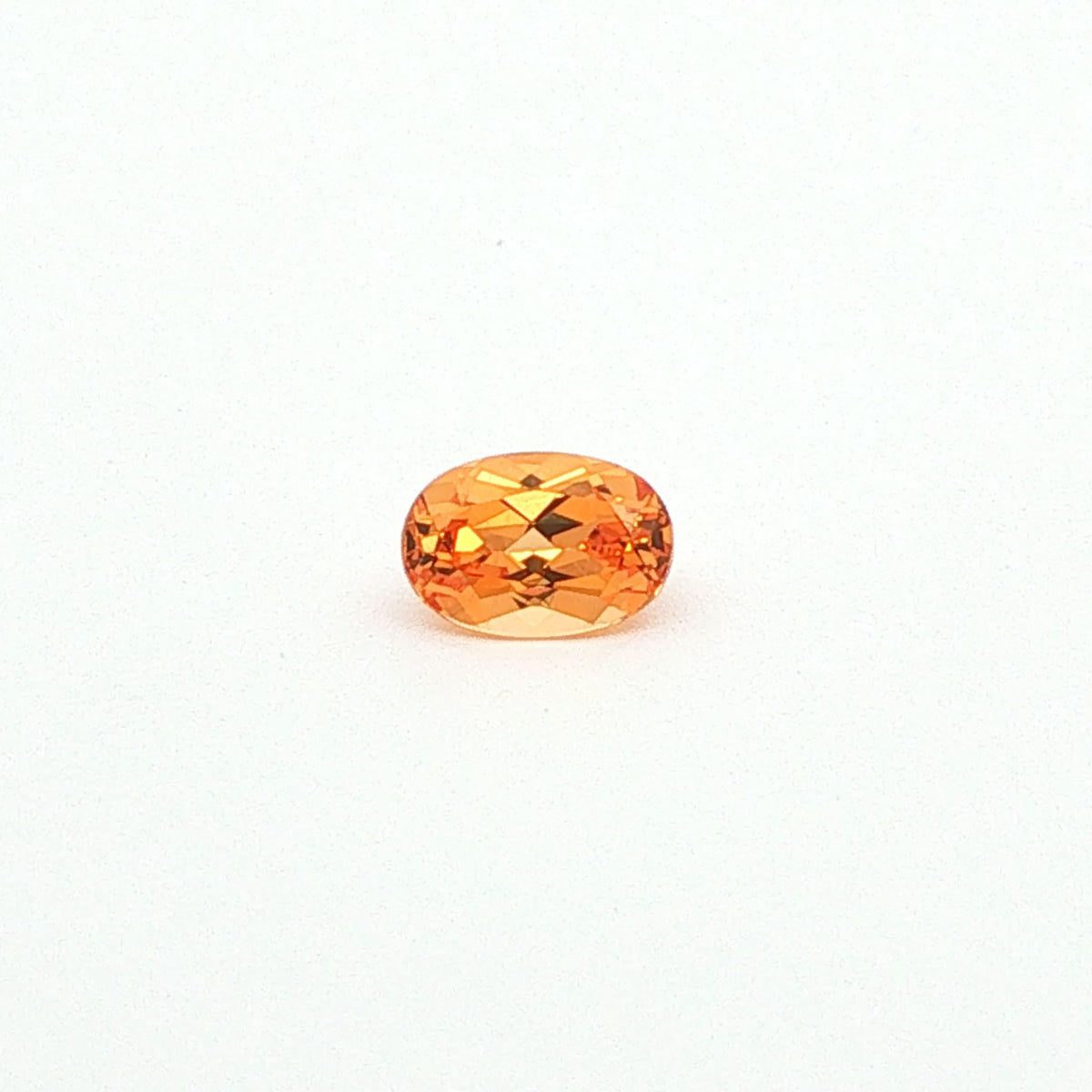 Oval Orange Garnet 0.75ct loose gemstone
