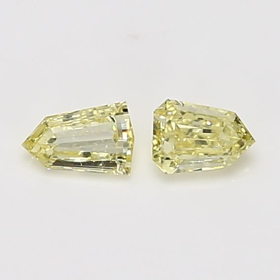 Shield Yellow Natural Diamond 0.18ct VS1 loose diamond