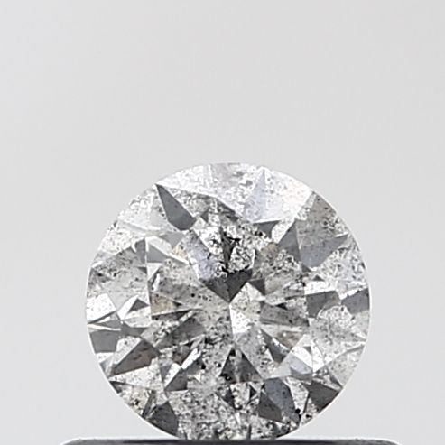 Round Salt And Pepper Natural Diamond 0.41ct VVS1 loose diamond