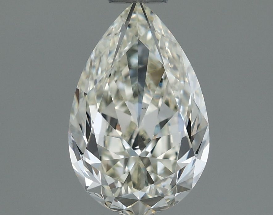 Pear Natural Diamond 0.71ct J VS1
