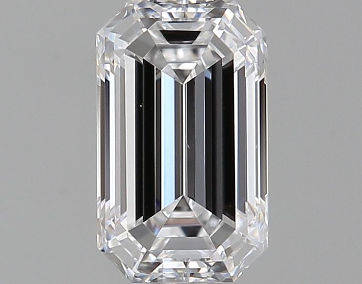 Emerald Natural Diamond 0.50ct D VS1