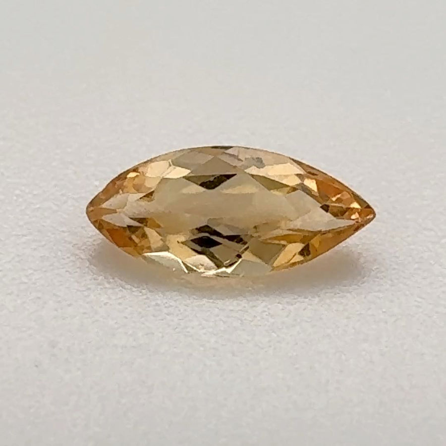 Marquise Yellow Topaz 0.49ct loose gemstone