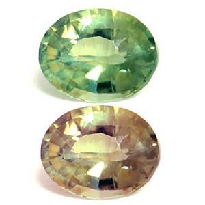 Round Green Alexandrite 0.34ct loose gemstone