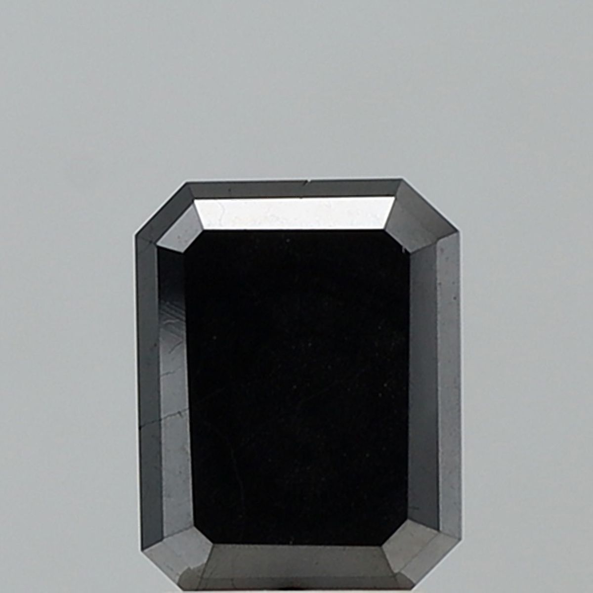 Emerald Black Natural Diamond 2.18ct VVS1 loose diamond