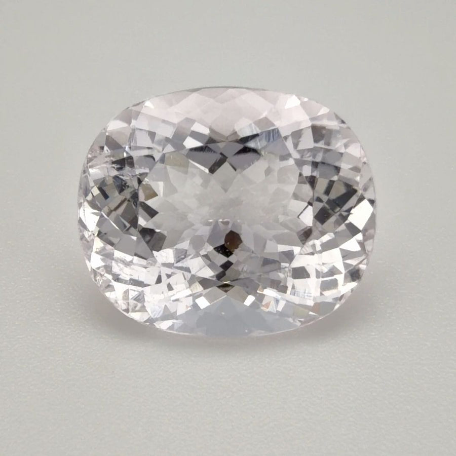 Cushion Pink Morganite 5.5ct loose gemstone