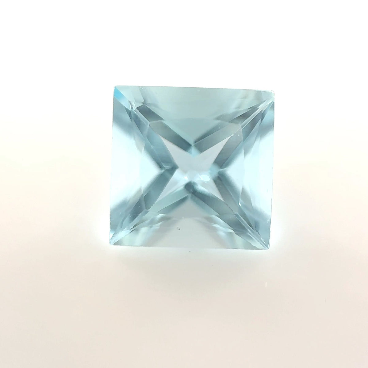 Princess Blue Aquamarine 1.38ct loose gemstone