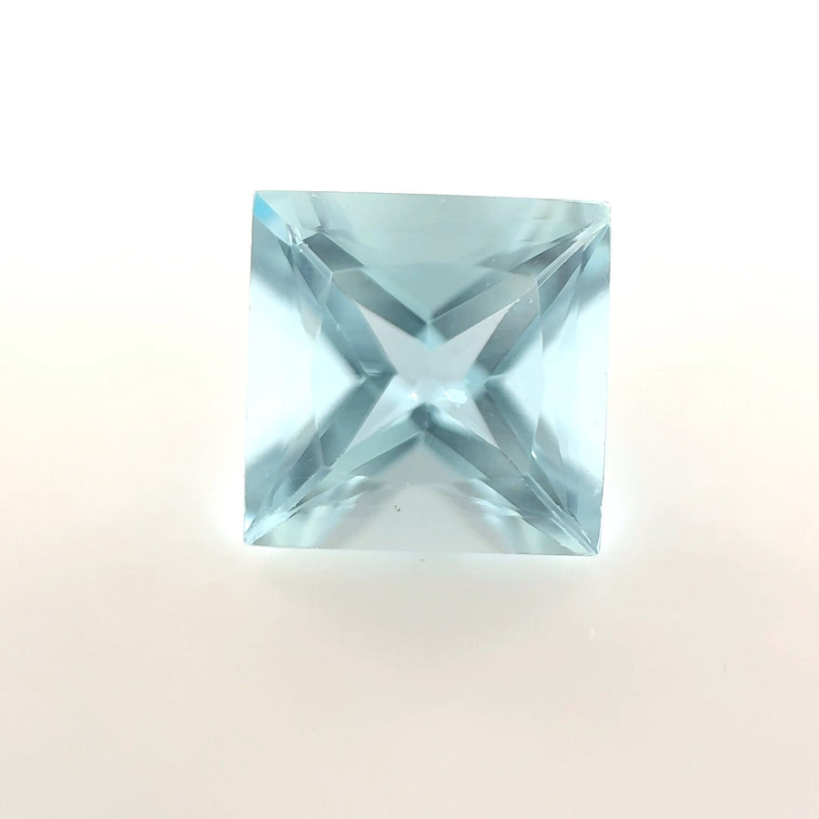 Princess Blue Aquamarine 1.38ct loose gemstone