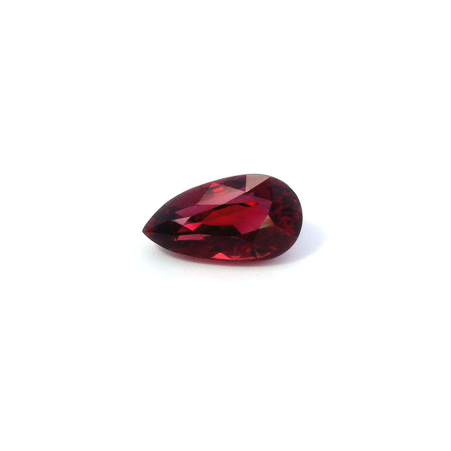 Pear Red Ruby 1.19ct loose gemstone
