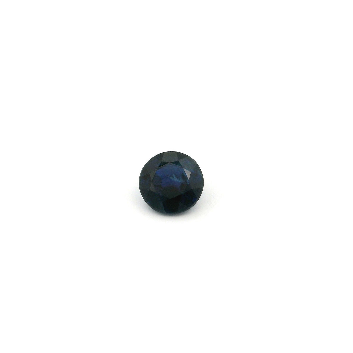 Round Blue Sapphire 0.55ct loose gemstone