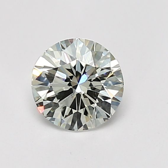 Round Faint Green Natural Diamond 0.81ct VVS1 loose diamond
