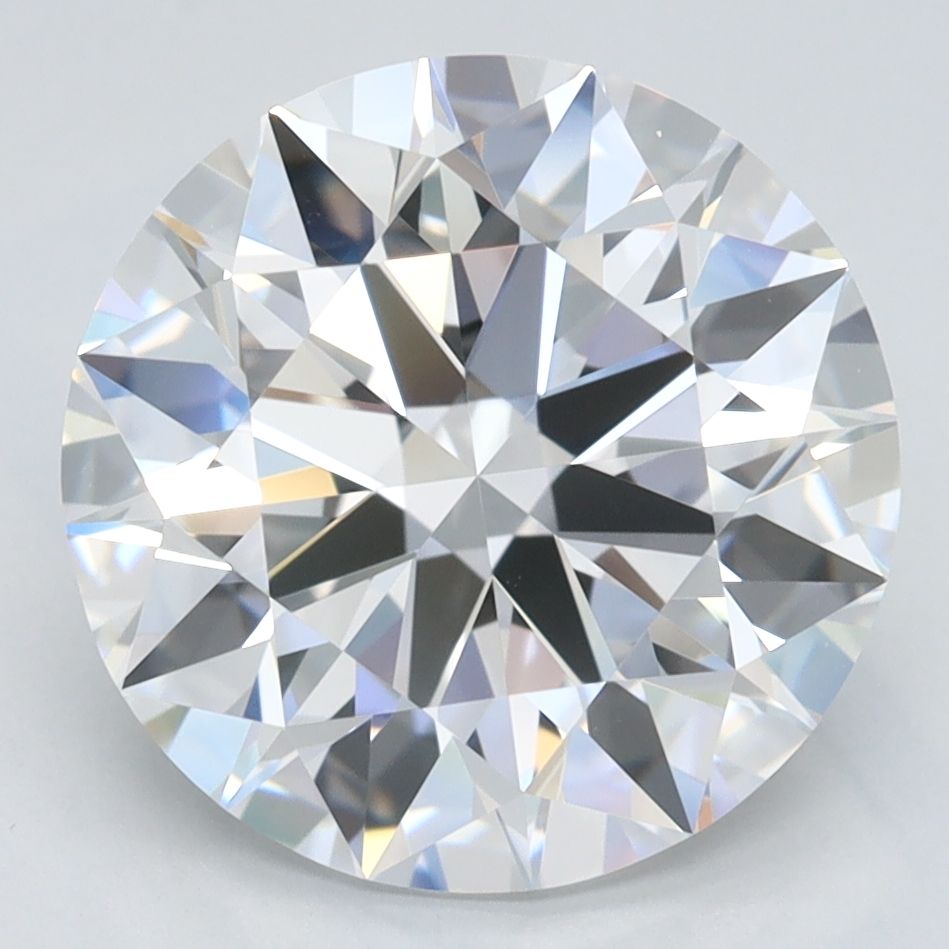 Round Lab-Grown Diamond 3.79ct D IF