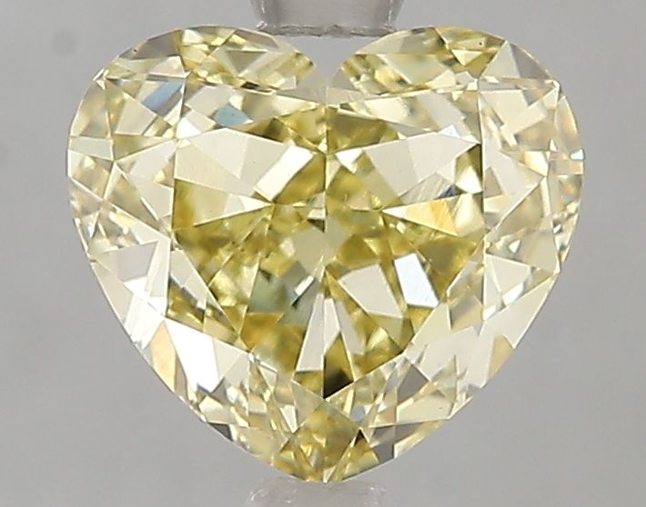 Heart Fancy Yellow Lab-grown Diamond 2.02ct VVS2 loose diamond