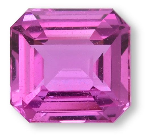 Emerald Pink Sapphire 2.06ct loose gemstone