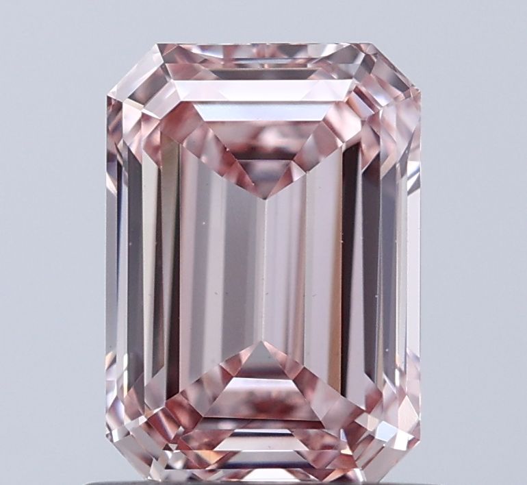 Emerald Fancy Light Pinkish Brown Lab-grown Diamond 1.1ct VS1 loose diamond