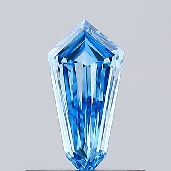 Shield Fancy Vivid Blue Lab-grown Diamond 0.27ct VVS2 loose diamond
