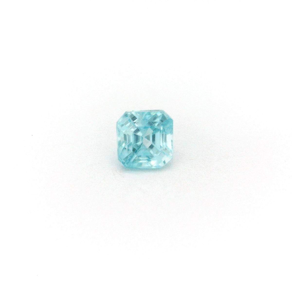 Octagonal Blue Zircon 1.04ct loose gemstone