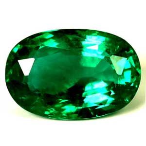 Oval Green Emerald 2.28ct loose gemstone
