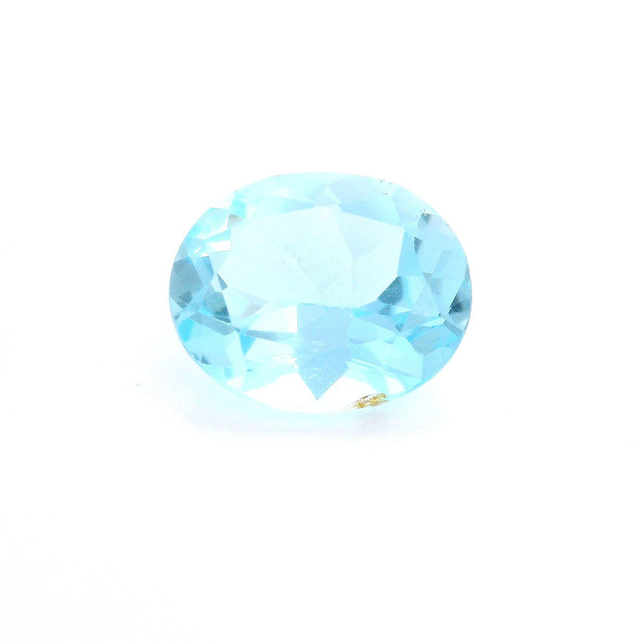Oval Blue Topaz 5.36ct loose gemstone
