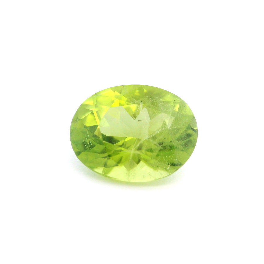 Oval Green Peridot 3.4ct loose gemstone
