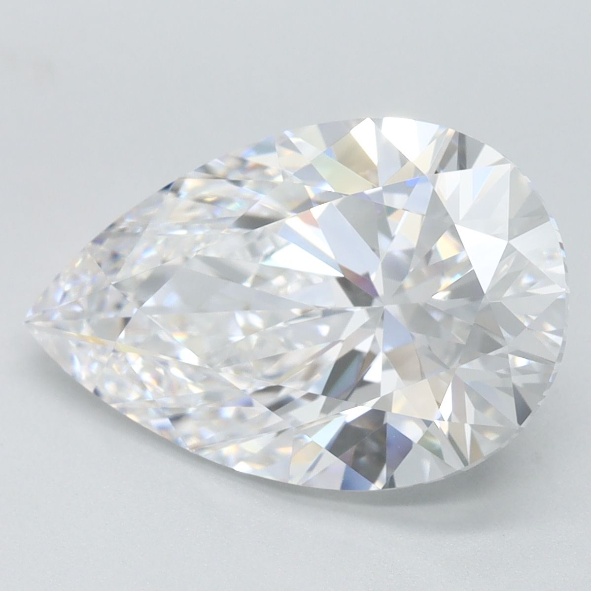 Pear Lab-Grown Diamond 4.00ct D FL