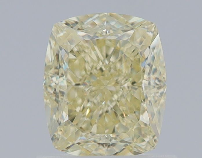 Cushion Fancy Light Yellow Natural Diamond 1.09ct VS1 loose diamond