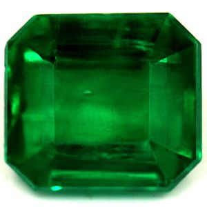 Emerald Green Emerald 0.88ct loose gemstone