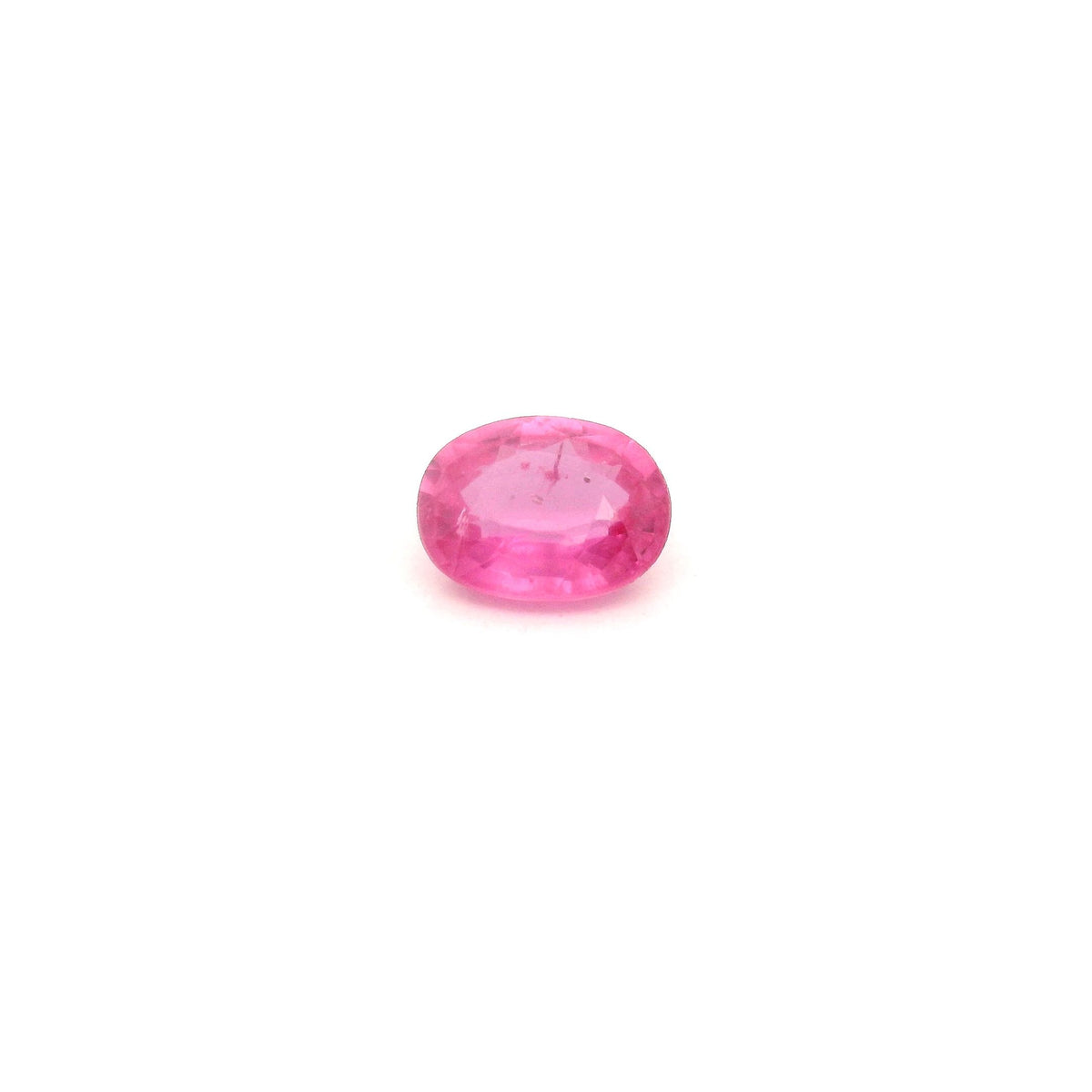 Oval Red Ruby 0.65ct loose gemstone