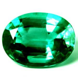Oval Green Emerald 1.55ct loose gemstone