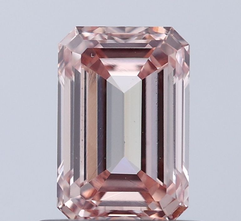 Emerald Fancy Light Pinkish Brown Lab-grown Diamond 0.98ct VS2 loose diamond
