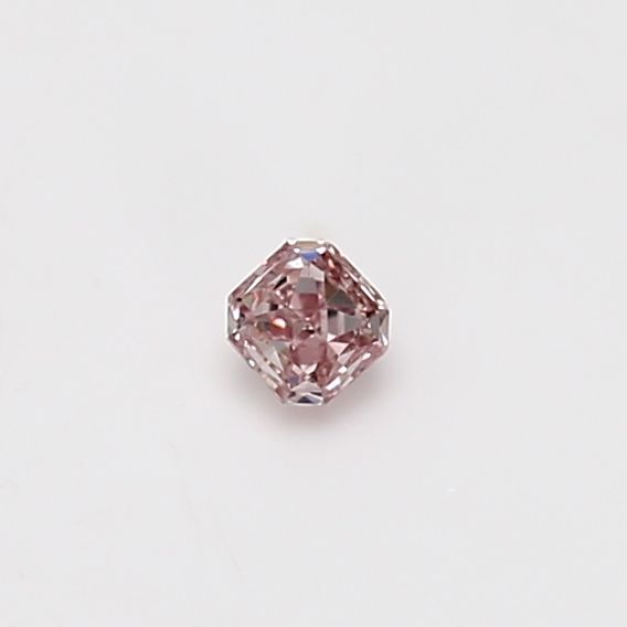 Radiant Fancy Orangey Pink Natural Diamond 0.13ct loose diamond