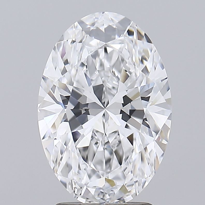 Oval Lab-Grown Diamond 2.70ct D IF