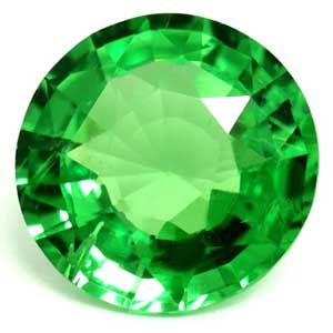 Round Green Garnet 1.11ct loose gemstone