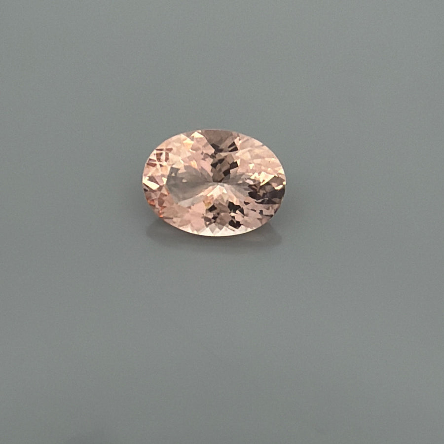 Oval Pink Morganite 5.58ct loose gemstone